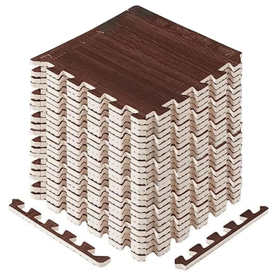Yes4All Interlocking Foam Exercise Floor Tiles, 0.4" Thick, 12"x12", 22 Sq Ft