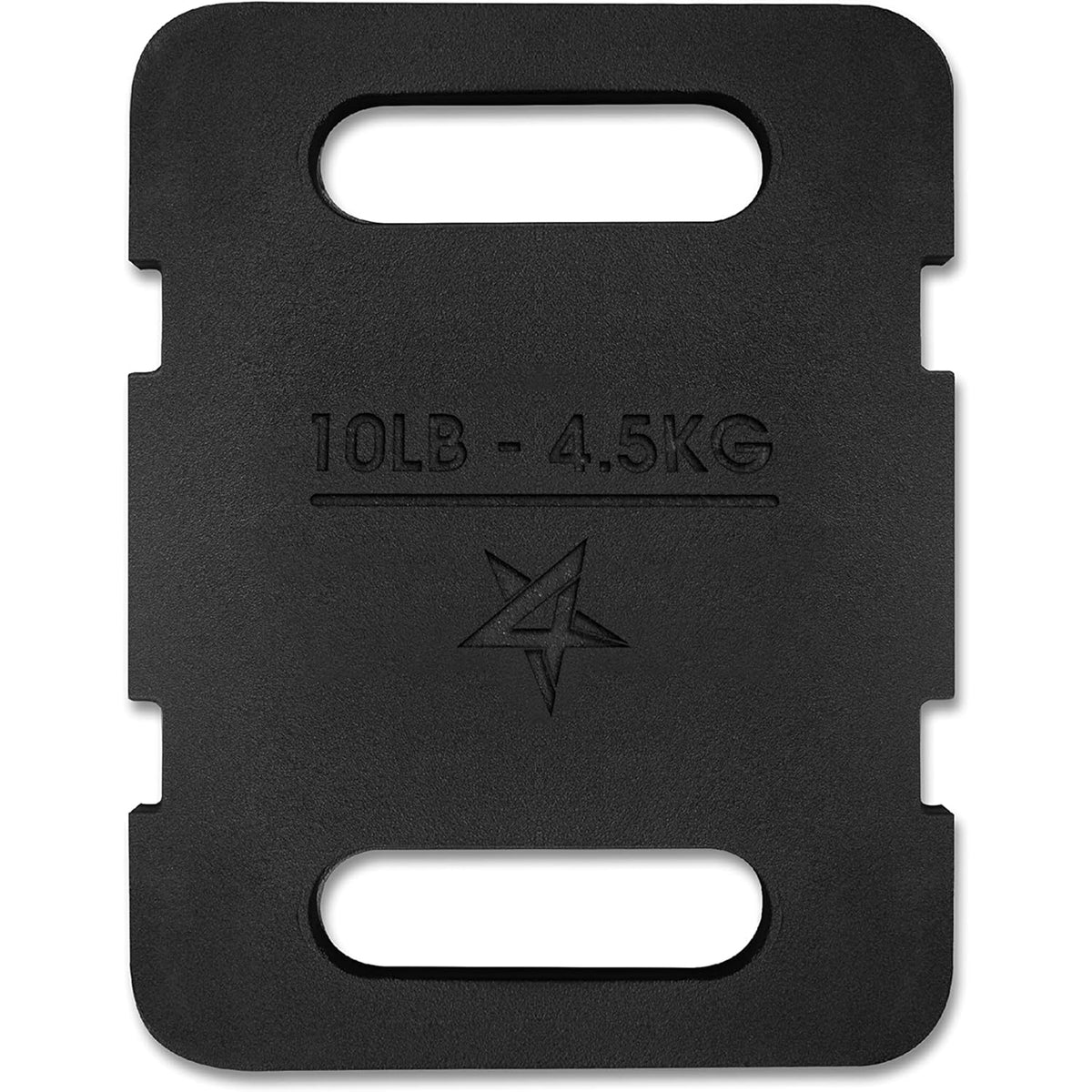Yes4All 10 lb Cast Iron Attachable Training Rucking Weight Plate for Backpack