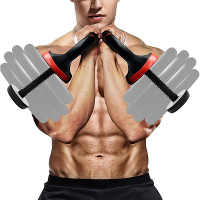 Yes4All Adjustable Kettlebell Handle Pair for Weight Plates, Dumbbell Converter
