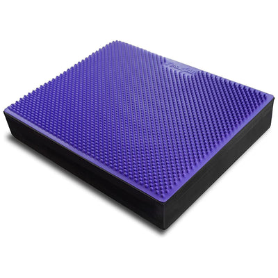 Yes4All Non-Slip TPE Foam Exercise Balance Pad with Massage Points, XL, Purple