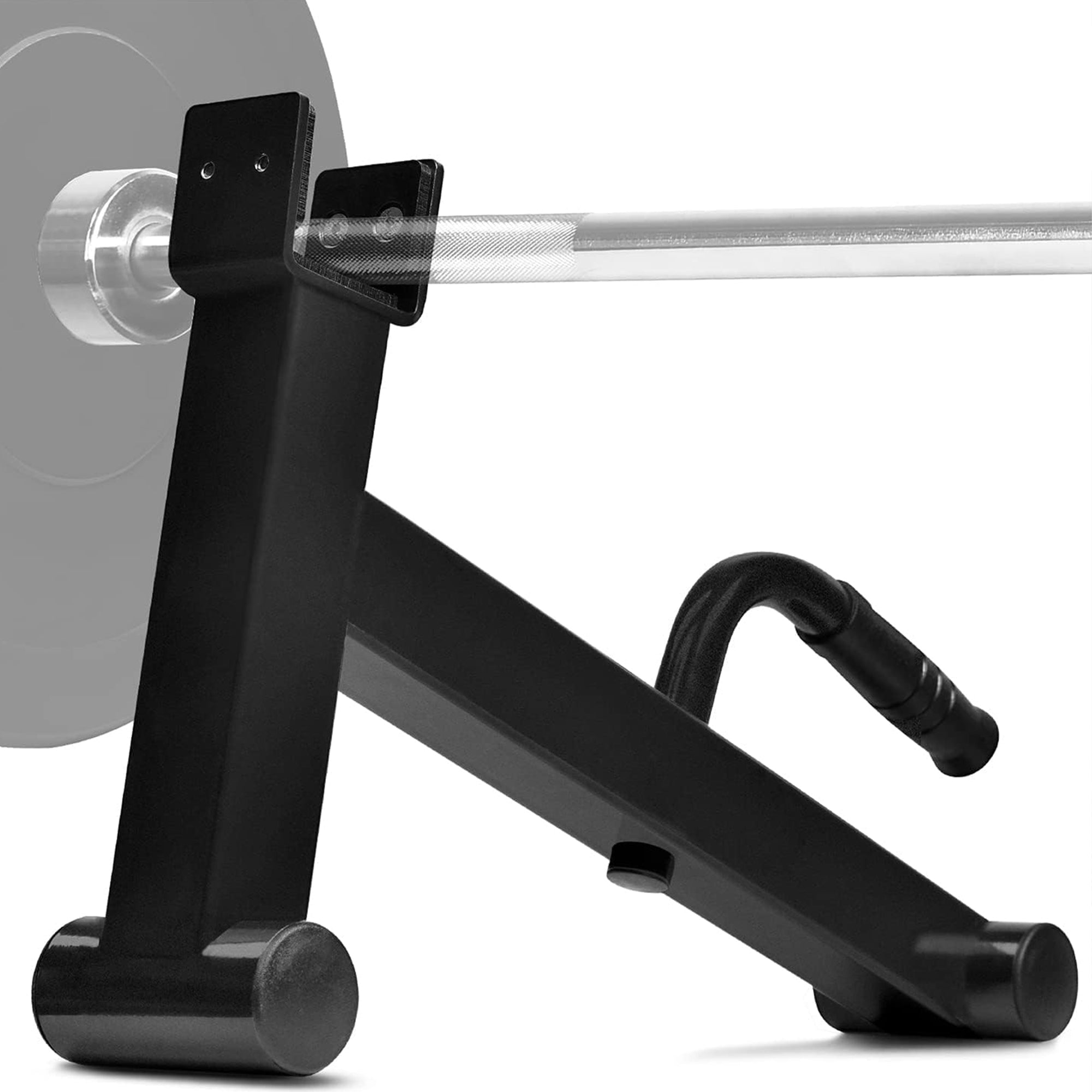 Yes4All Deadlift Weight Training Barbell Jack Stand, Holds 600lb Weight Plates