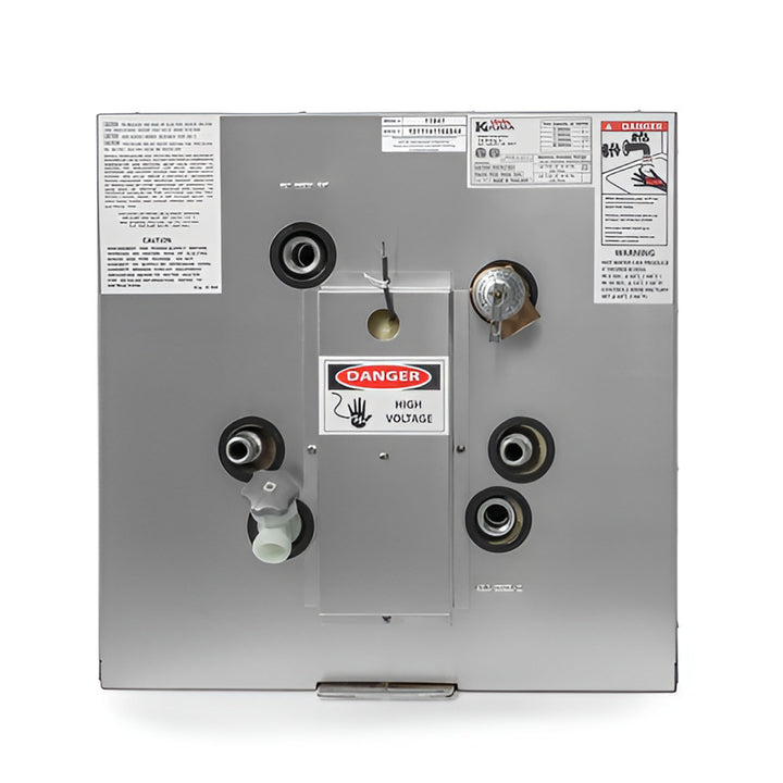 Kuuma 11 Gal Marine Water Heater, 120V Front Heat Exchange and Mounting Brackets