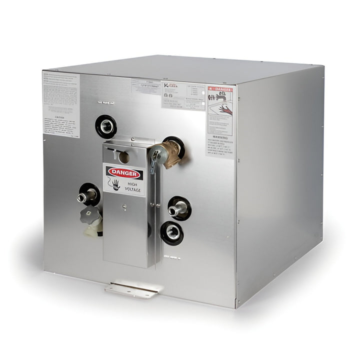 Kuuma 11 Gal Marine Water Heater, 120V Front Heat Exchange and Mounting Brackets