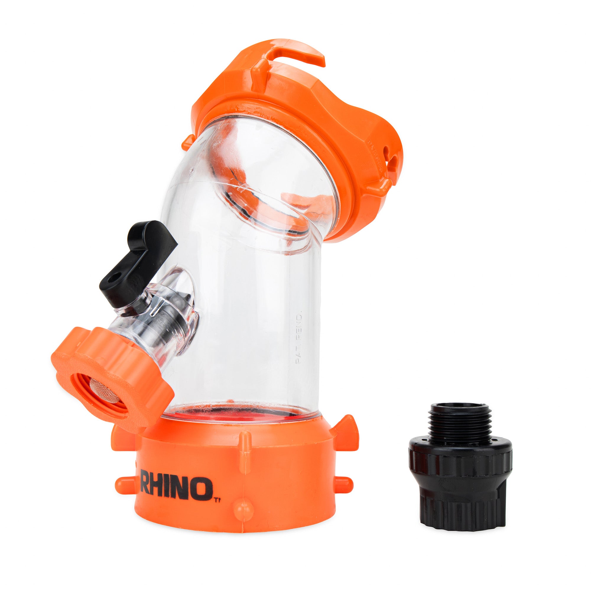 Camco Rhino Blaster RV Tank Rinser with Backflow Preventer, 45-Degree Elbow - VMInnovations