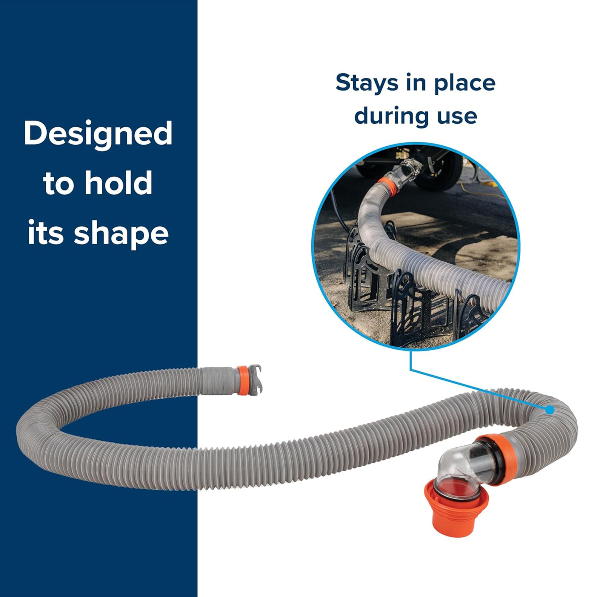 Rhino X 20' Sewer Hose Kit and 10' Heavy Duty Septic Hoses for RV and Campers - VMInnovations