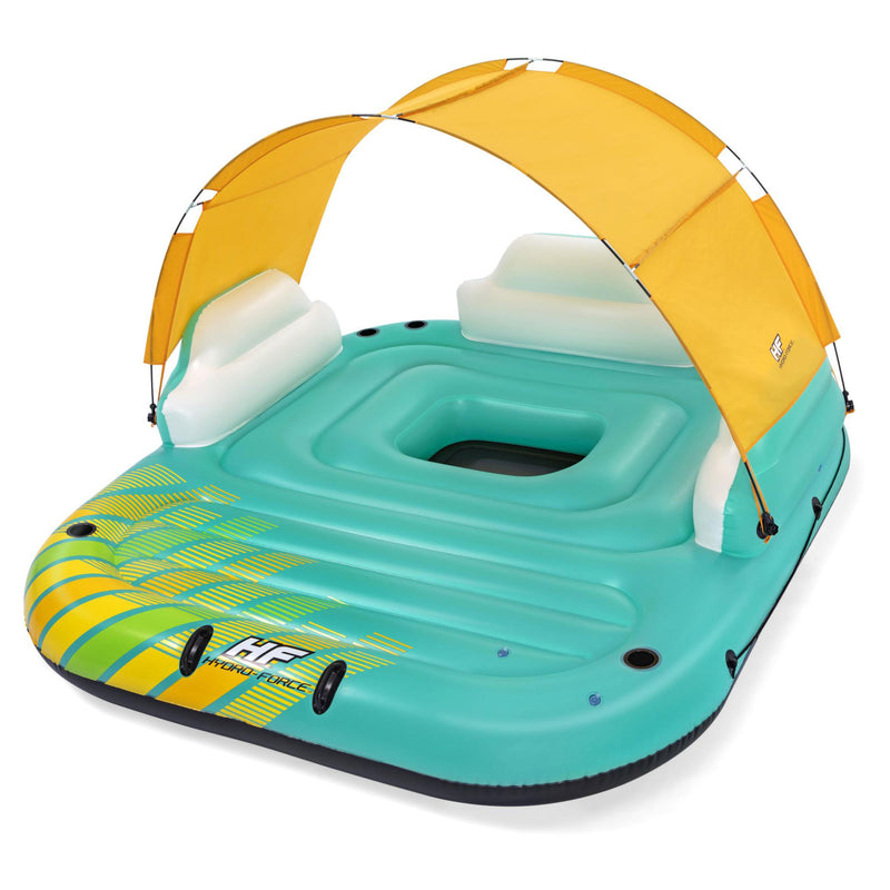 Hydro Force Sunny 5 Person Inflatable Floating Island Raft (Open Box)