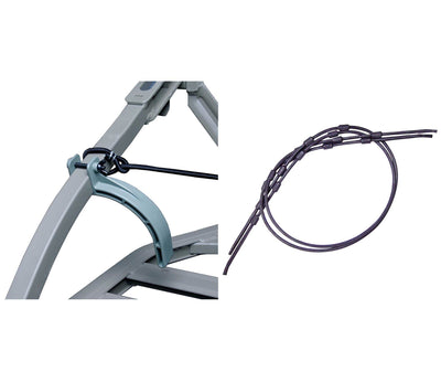 2 Summit 65" Replacement Cables + Rapid Climb Treestand Stirrups - Deer Hunting