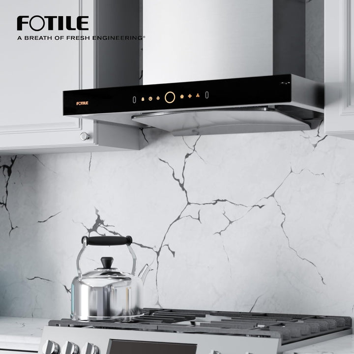 FOTILE 30" Wall-Mount Range Hood, 1200 CFM with Motion Control, Stainless Steel - VMInnovations