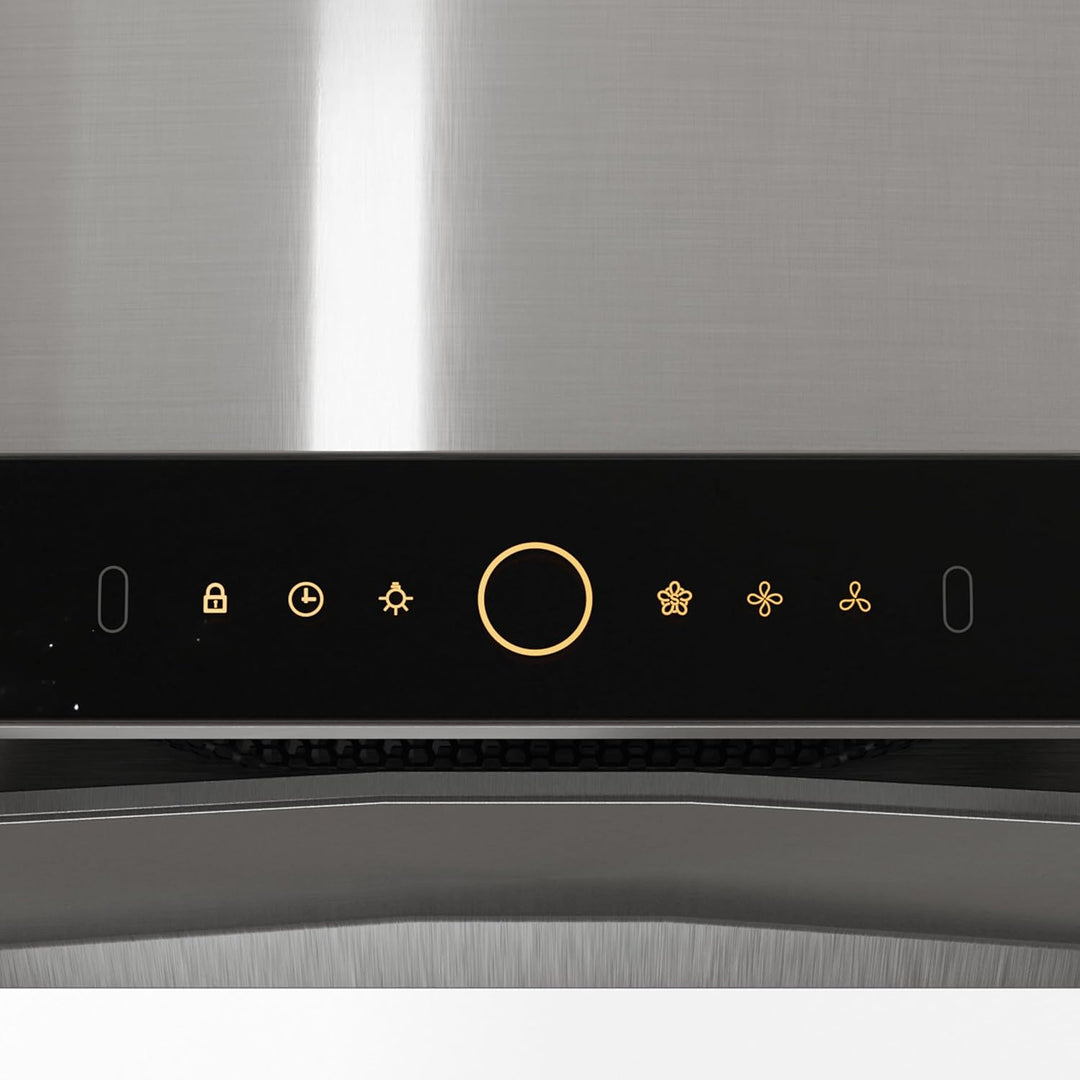 FOTILE 30" Wall-Mount Range Hood, 1200 CFM with Motion Control, Stainless Steel - VMInnovations