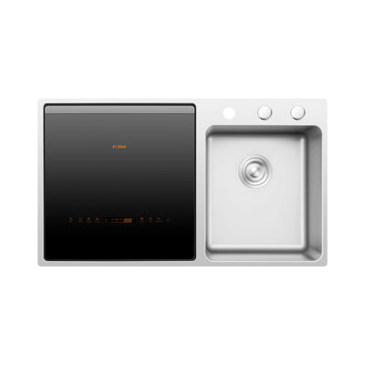 FOTILE 3-in-1 Dishwasher & Left Side Kitchen Sink Combo with 360-Degree Cleaning - VMInnovations