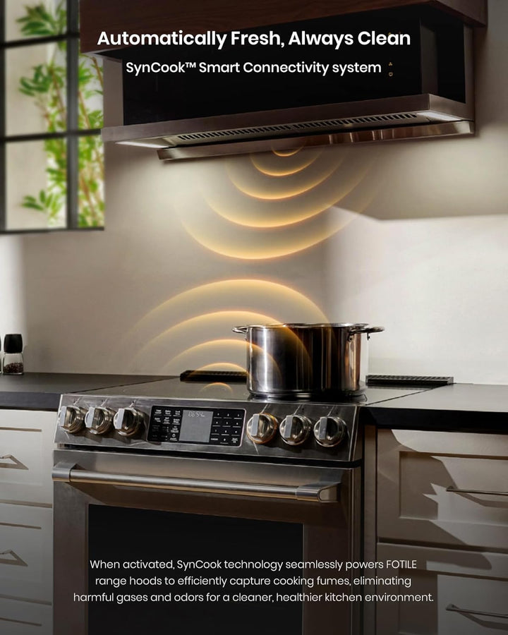 FOTILE Stainless Steel FreshBake 30" Oven, Electric Range 5 Burner Cooktop Stove - VMInnovations