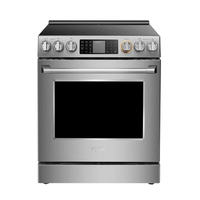 FOTILE Stainless Steel Oven, Standard 30" Electric Range 5 Burner Cooktop Stove - VMInnovations