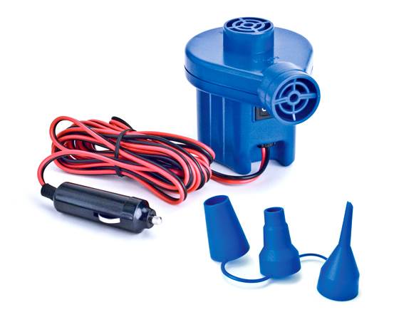 12) Swimline 19150 12 Volt Inflator Electric Air Pump Pool Inflatables w/Nozzles - VMInnovations