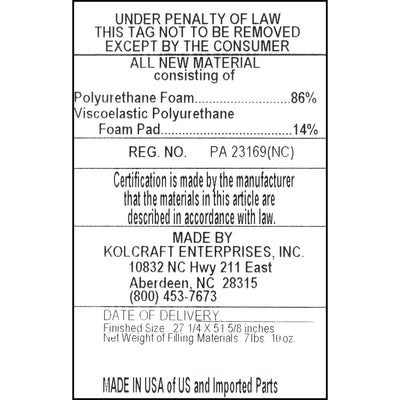 Tempur-Pedic Tempur-Dream 2-Stage Waterproof Baby Crib Mattress, 52 x 28 Inches