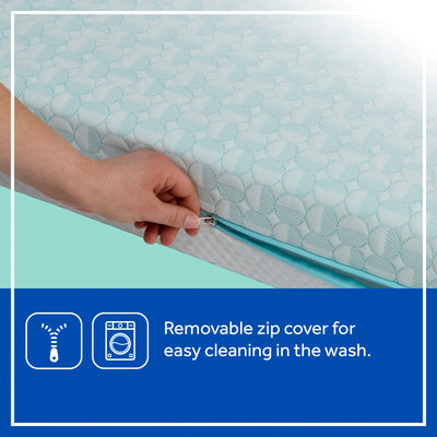 Sealy Baby 2 Stage Infant Crib Mattress Plus Toddler Bed Fit, Firm Rest, Airie