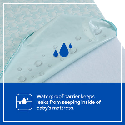 Sealy Baby 2 Stage Infant Crib Mattress Plus Toddler Bed Fit, Firm Rest, Airie