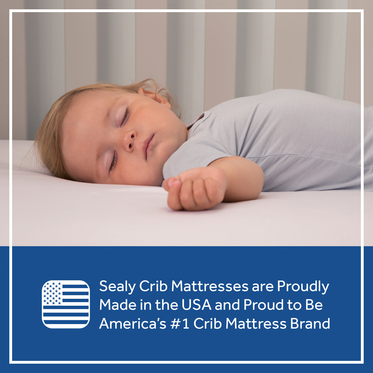 Sealy Baby 2 Stage Infant Crib Mattress Plus Toddler Bed Fit, Aqua (Open Box)