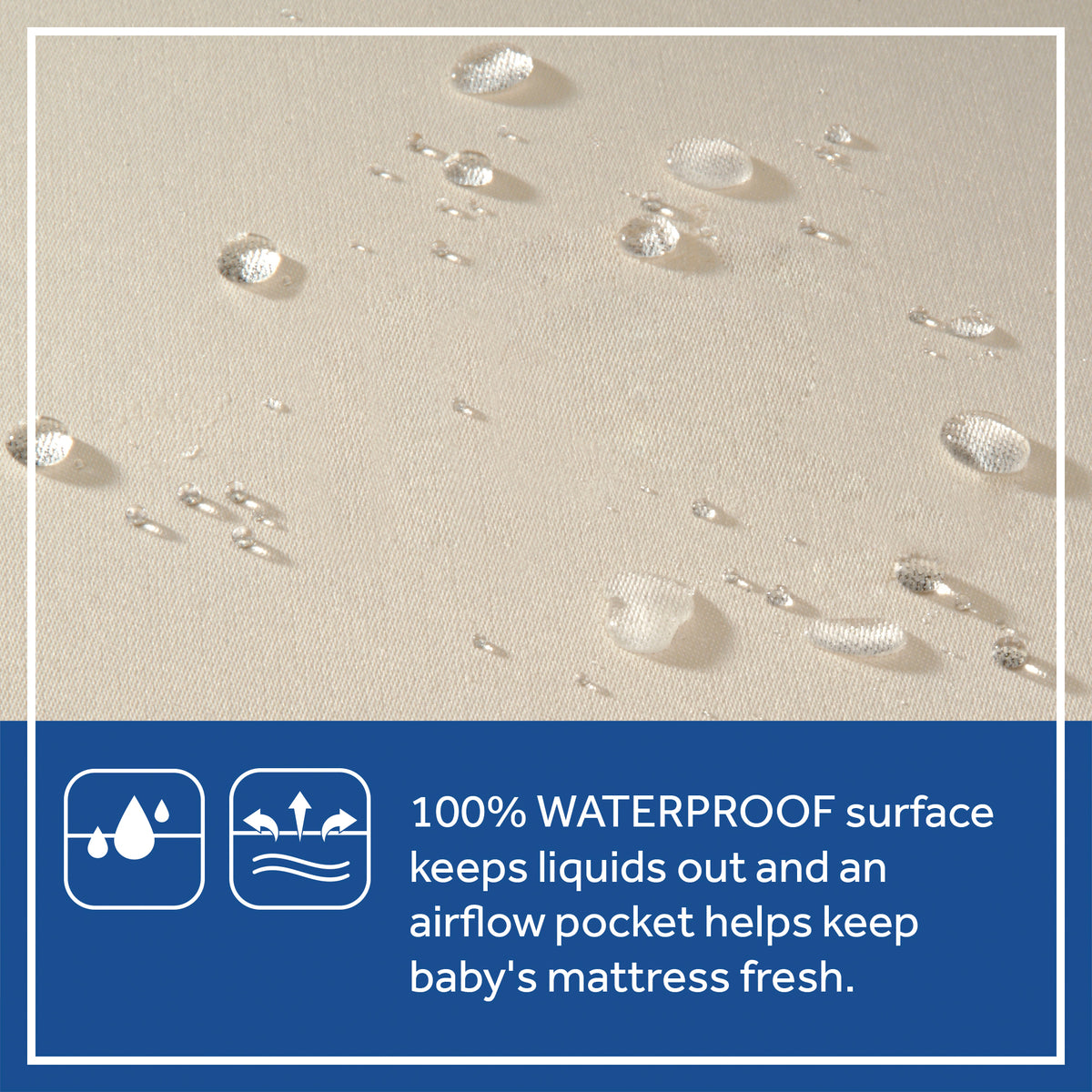 Sealy Baby 2 Stage Hybrid Infant Crib Mattress Plus Toddler Bed Fit, Naturalis