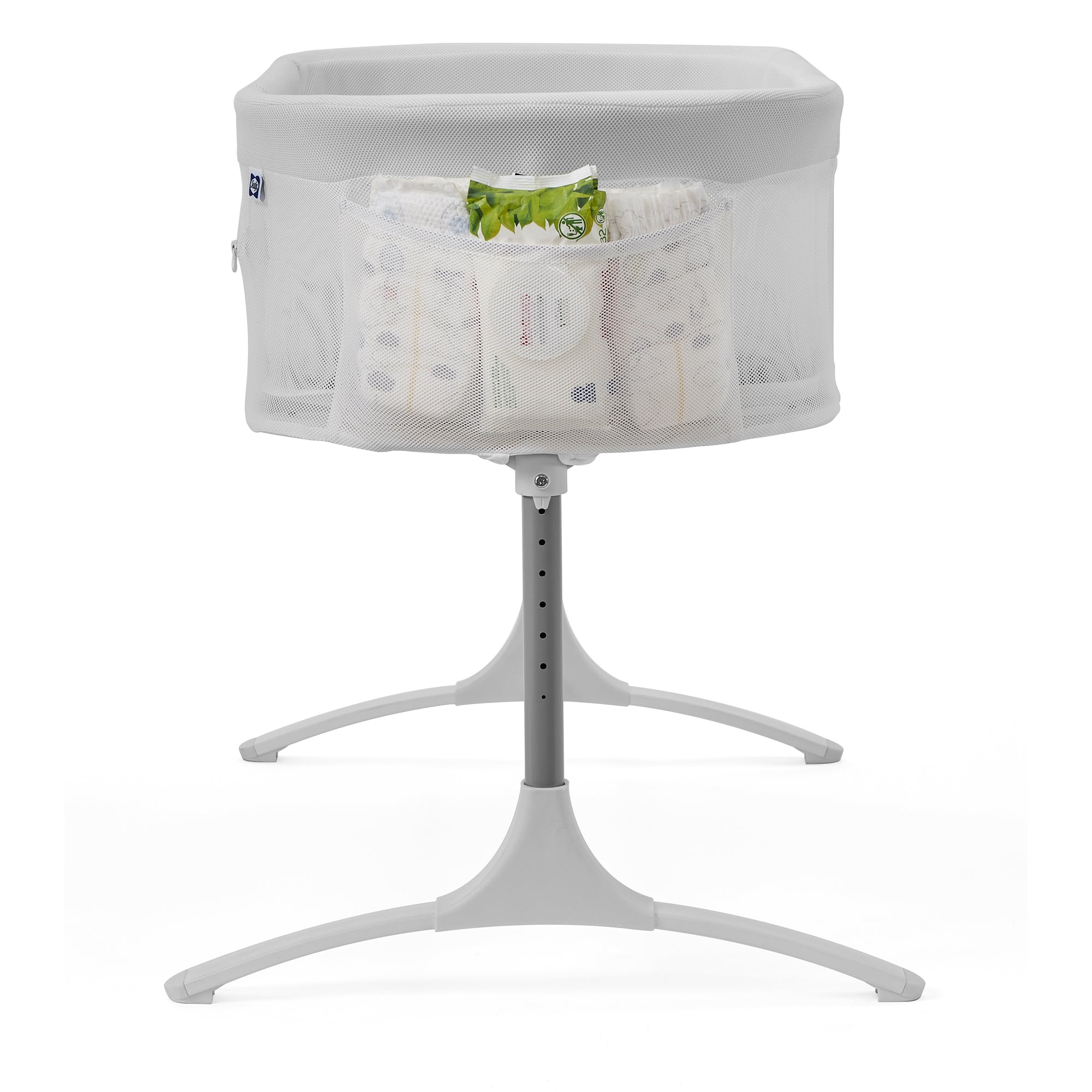 Sealy Baby Airy Dreams 2/1 Bedside Bassinet Sleeper W Breathable Mesh (Open Box)