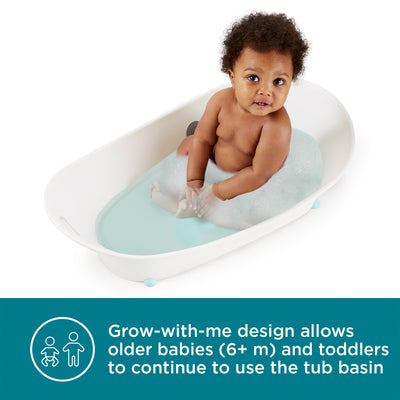 Contours Oasis 4-in-1 Comfort Cushion Baby BathTub for Newborn Support Open Box - VMInnovations