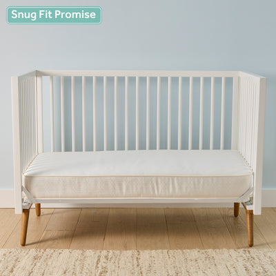 Sealy Baby 2 Stage Infant Crib Mattress Plus Toddler Bed Fit, (Open Box)