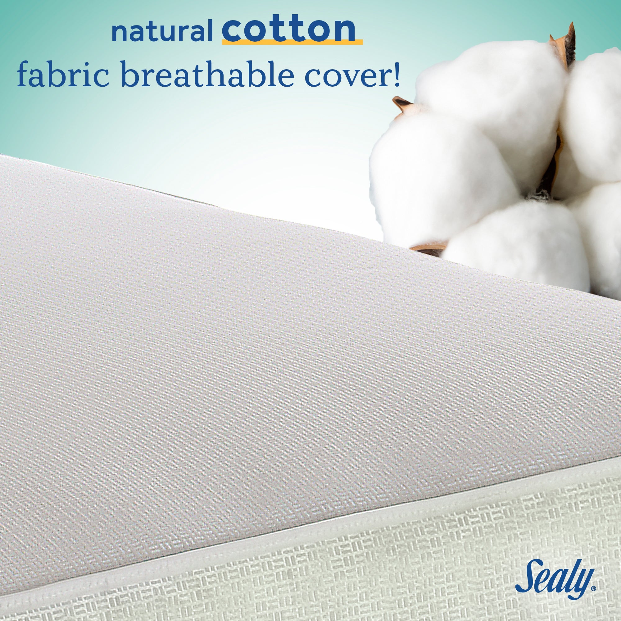 Sealy Baby 2 Stage Infant Crib Hybrid Mattress Plus Toddler Bed Fit, (Open Box) - VMInnovations