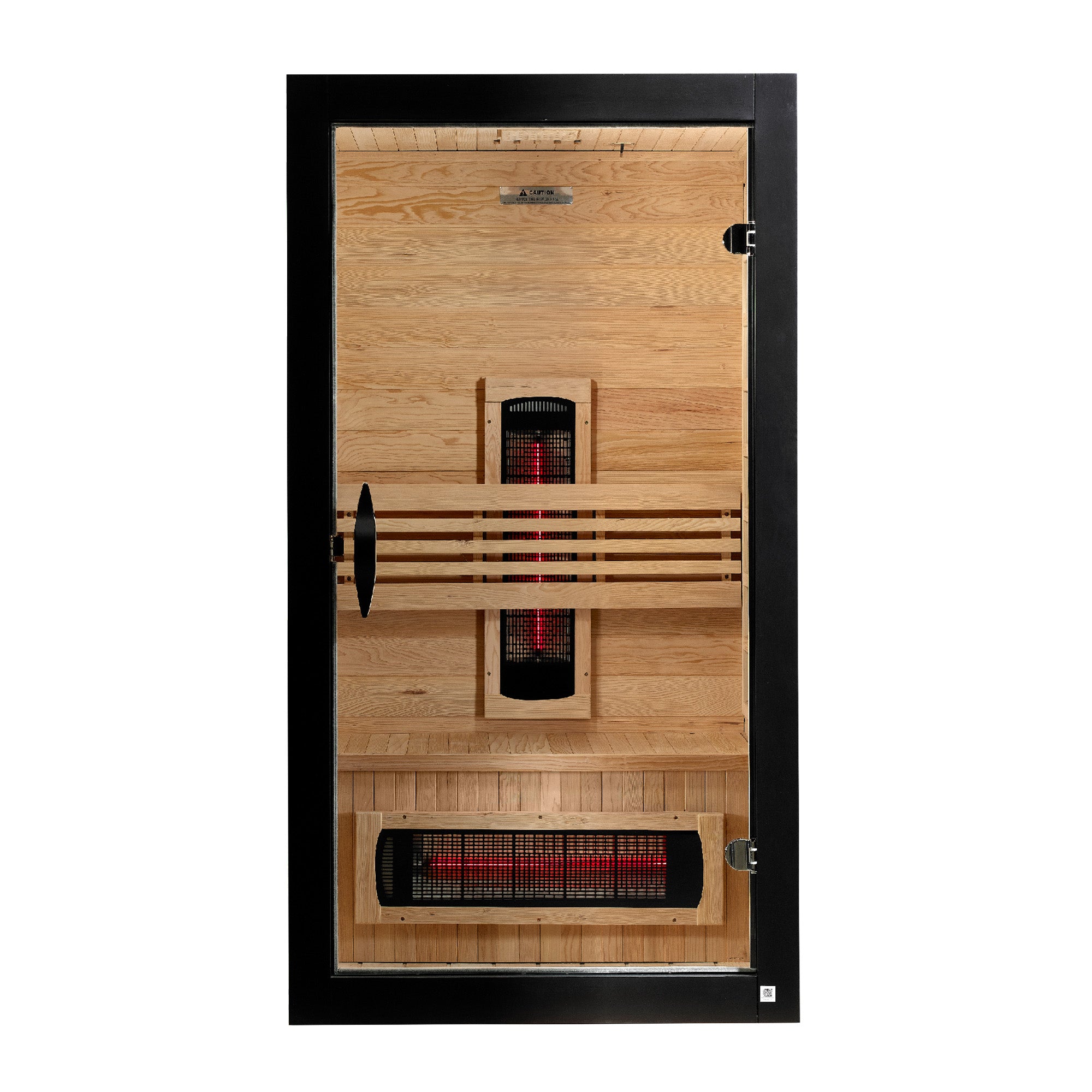 Dynamic Saunas Santorini 1-2 Person Full Spectrum IR Sauna Lighting, Speakers - VMInnovations