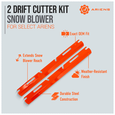 Ariens Set of 2 Drift Cutter Kit, Snow Blower Attachment Replacement Parts - VMInnovations