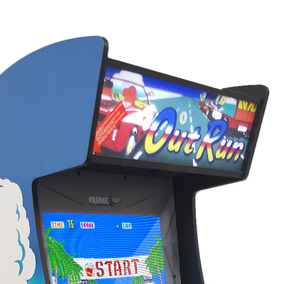 Arcade1Up Outrun Deluxe Arcade Machine with Steering Wheel, Gas and Brake Pedals