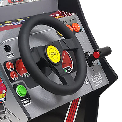 Arcade1Up Outrun Deluxe Arcade Machine with Steering Wheel, Gas and Brake Pedals