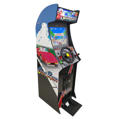 Arcade1Up Outrun Deluxe Arcade Machine with Steering Wheel, Gas and Brake Pedals