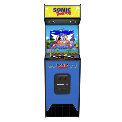 Arcade1Up Sonic the Hedgehog Deluxe Arcade Game Freestanding Machine
