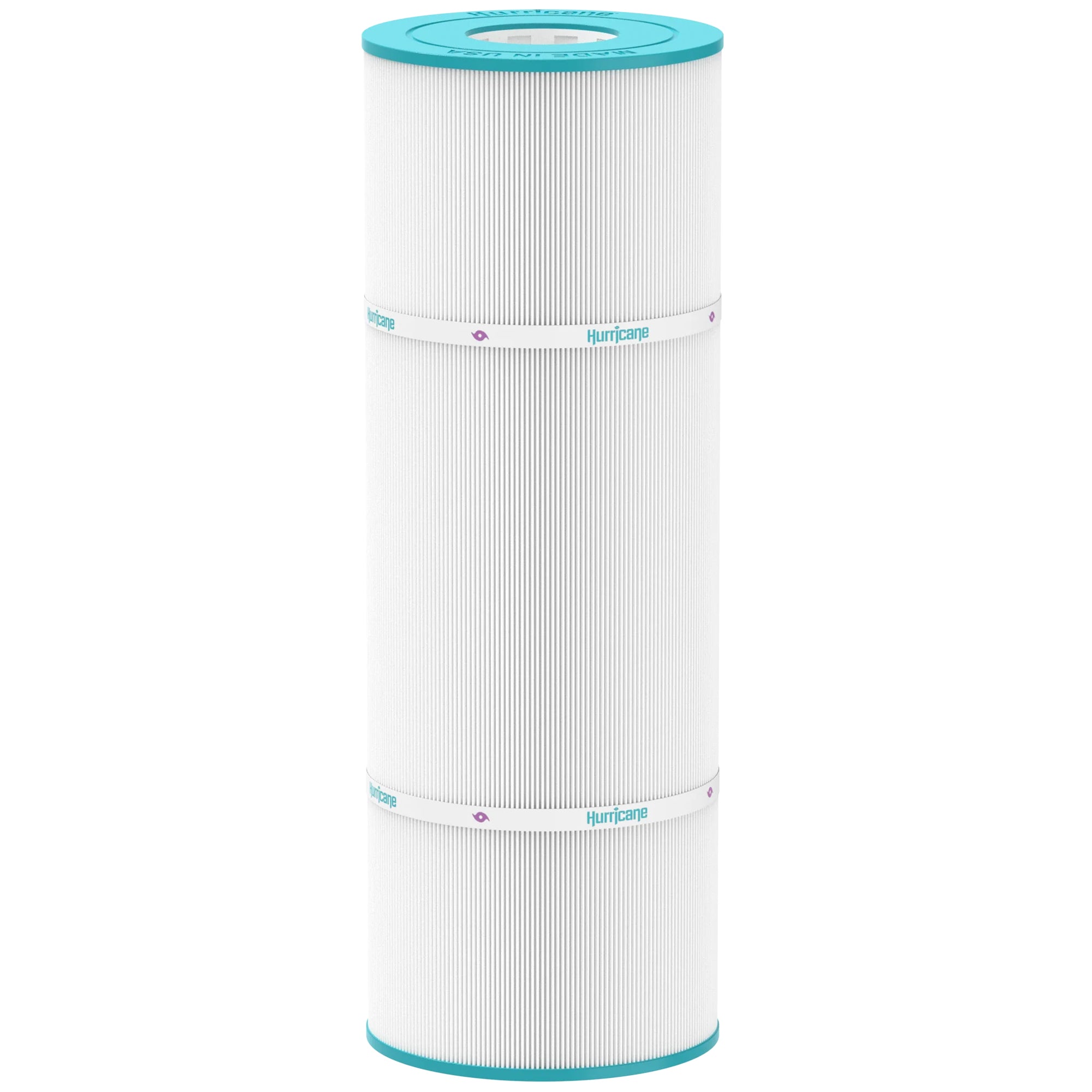 Hurricane HF-HT-50-01 Advanced Pool and Spa Filter Cartridge Replacement, White