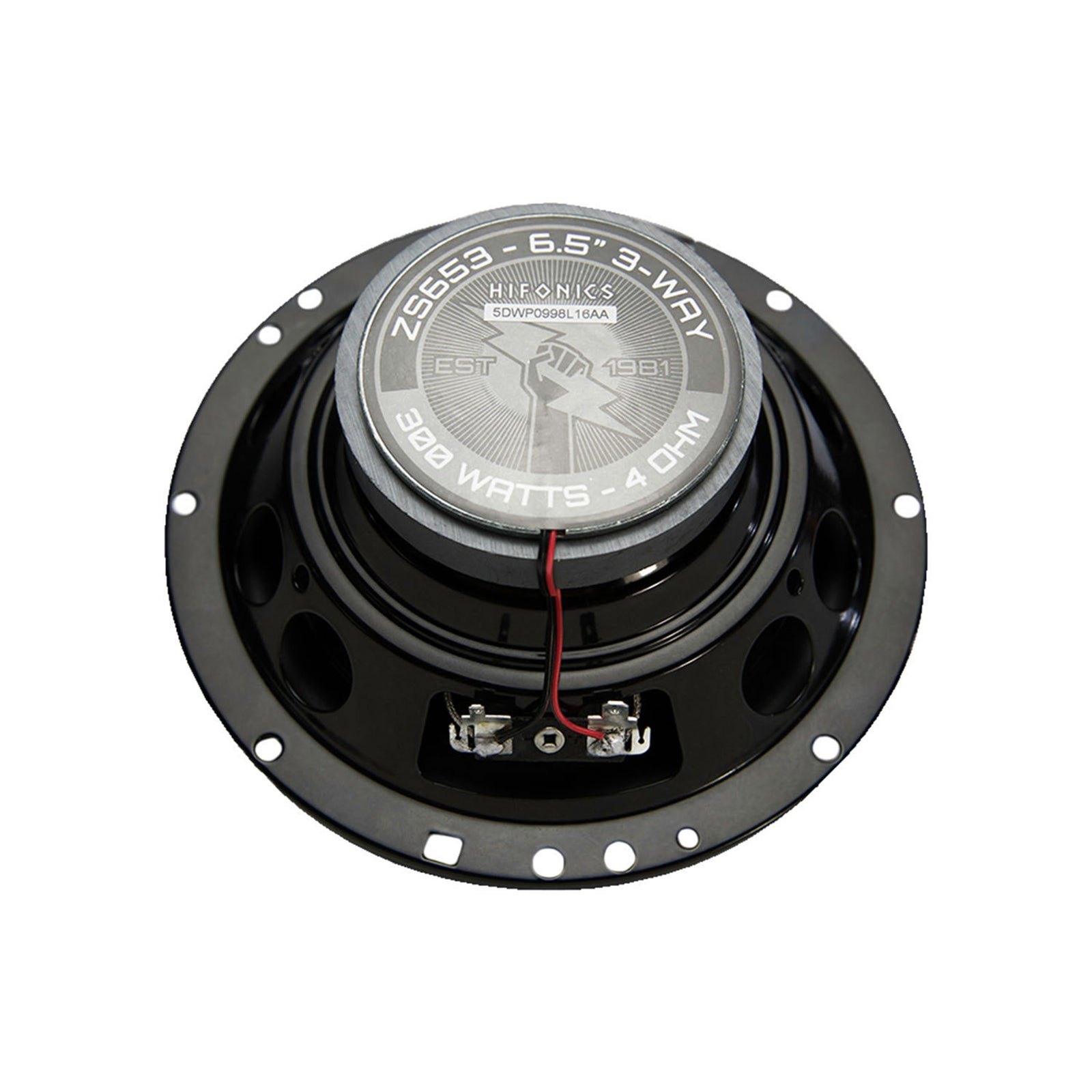 Hifonics Zeus ZS653 6.5 Inch 3 Way 300 Watt Car Audio Coaxial Speakers, Pair - VMInnovations