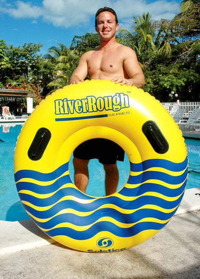 6 NEW Swimline 17035ST Swimming Pool River Rough 48" Heavy Duty Floating Tubes