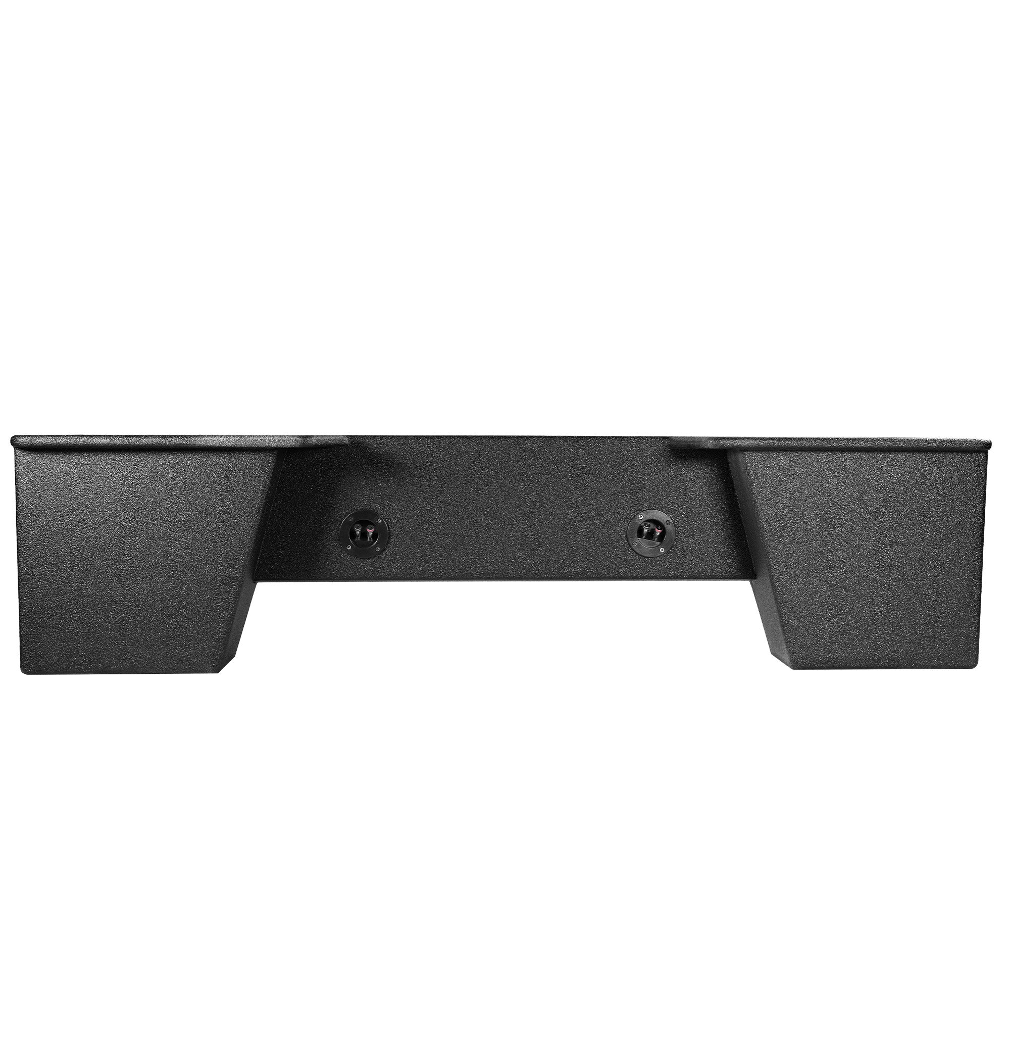 QPower Dual 8" Speaker Box for GMC/Chevy Double Cab 2007-2018 Sierra/Silverado