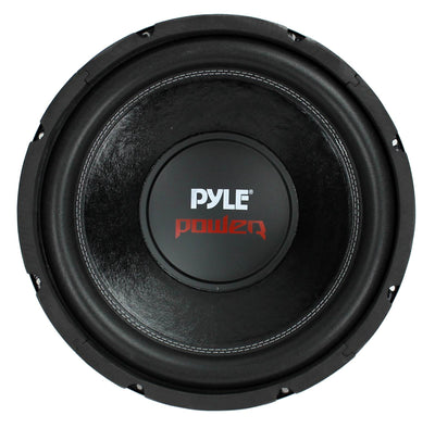 PYLE PLPW12D 12" 1600W 4Ohm DVC Black Car Stereo Audio Power Subwoofer Dual Coil