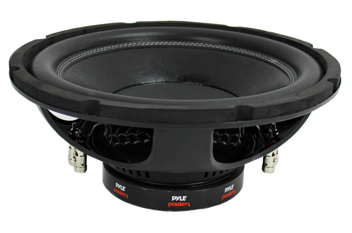 PYLE PLPW12D 12" 1600W 4Ohm DVC Black Car Stereo Audio Power Subwoofer Dual Coil