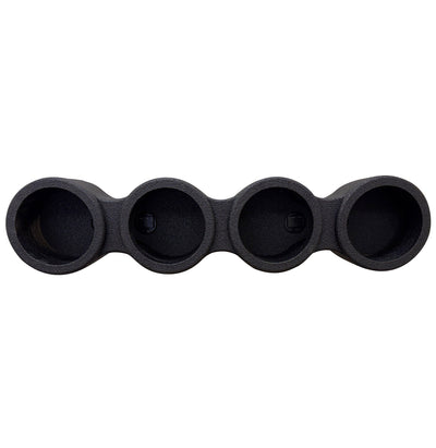 Q Power Sprayed Pod Quad 6.5" Speaker Box, 4-Hole Enclosure (Open Box)