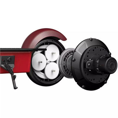 Razor Power Core XLR100 Electric Scooter Outdoor Ride-On Toy for Ages 8+, Red