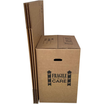 UBMOVE Double Wall Kitchen Moving & Packing Boxes, 18" x 18" x 28", 4 Pack