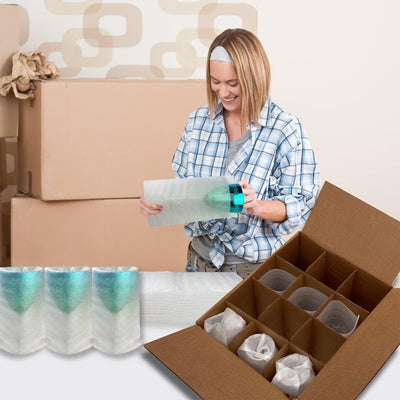 UBMOVE Kitchen Moving Kit, 4 Corrugated Cardboard Boxes with Packing Supplies