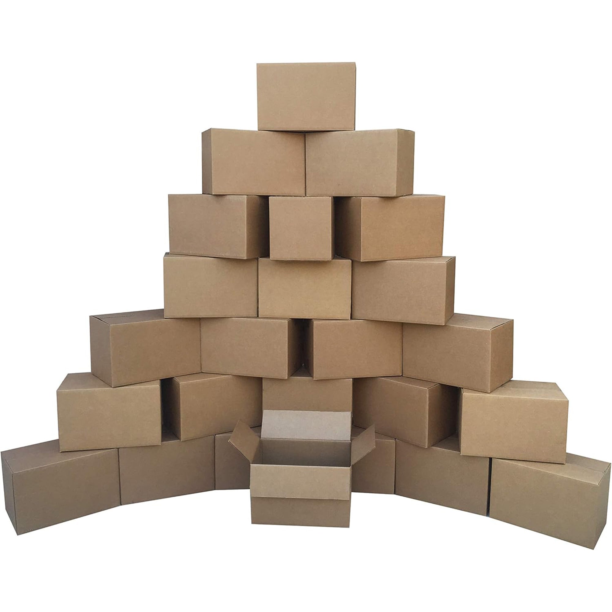 UBMOVE Small Corrugated Cardboard Moving Boxes, 16" x 10" x 10", 25 Pack - VMInnovations