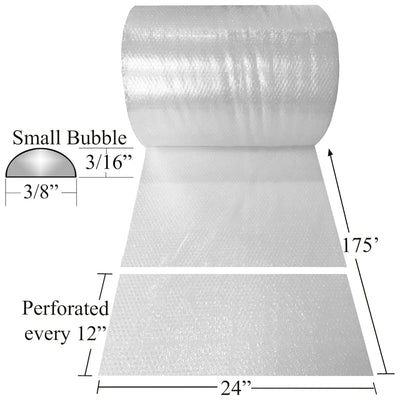 uBoxes Bubble Wrap Roll for Packing, Moving, Wrapping & Shipping (Open Box)