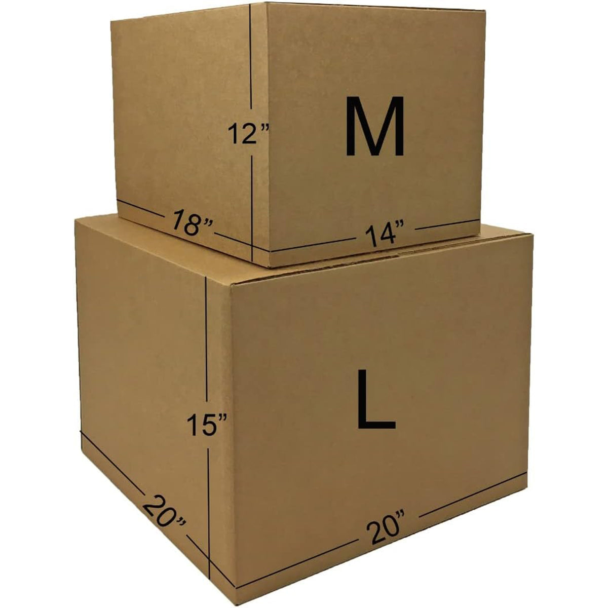 UBMOVE 2 Room Moving Kit, 28 Cardboard Boxes w/ Packing Supplies (Open Box)
