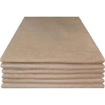 uBoxes 5-Pack Furniture Paper Pads, Floor Protectors for Moving & Packing, Brown