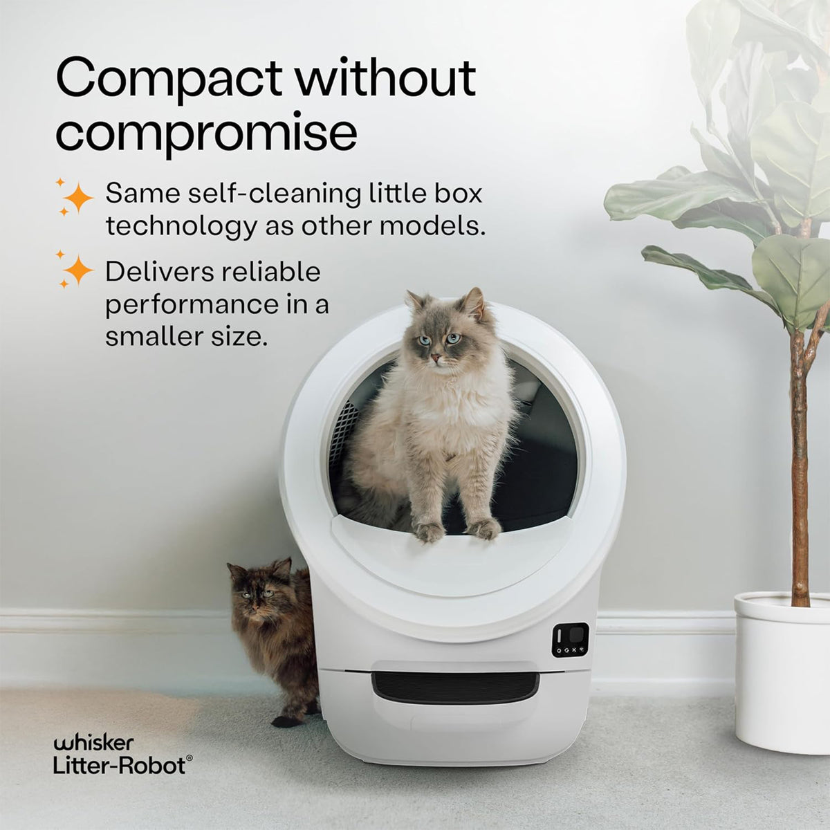 Whisker Litter-Robot EVO, White