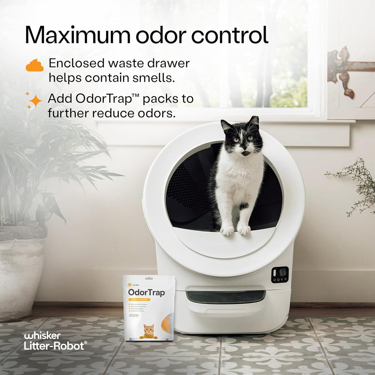 Whisker Litter-Robot EVO, White
