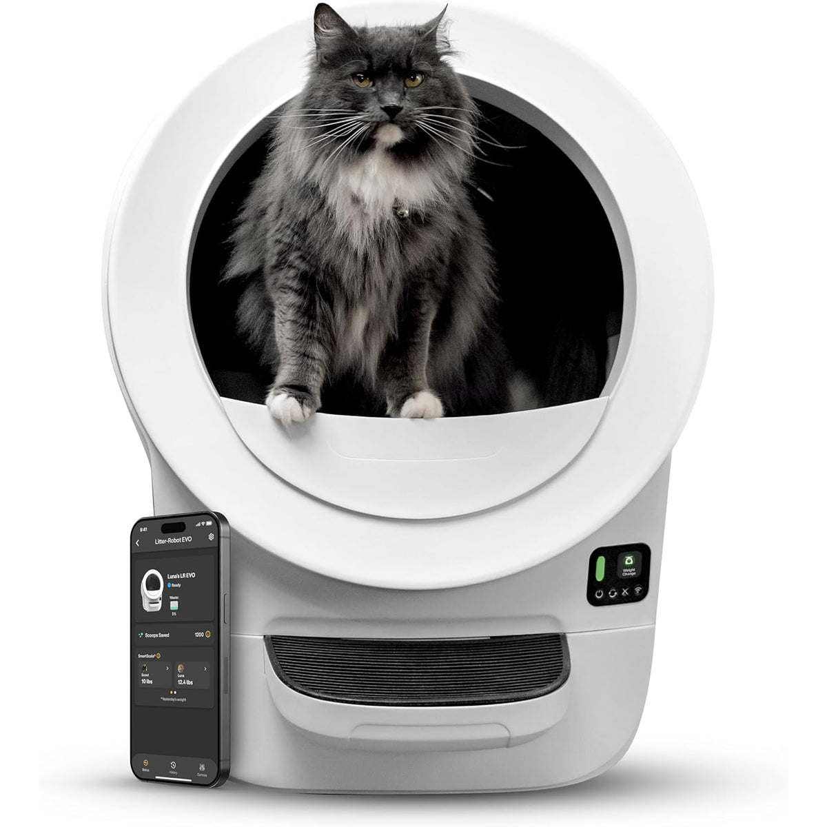 Whisker Litter-Robot EVO, White