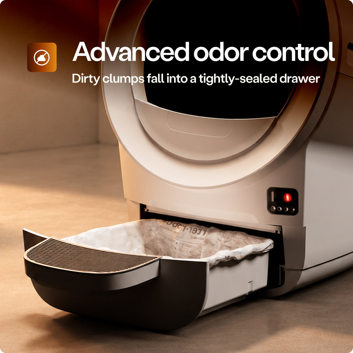 Whisker Litter-Robot EVO, White - VMInnovations